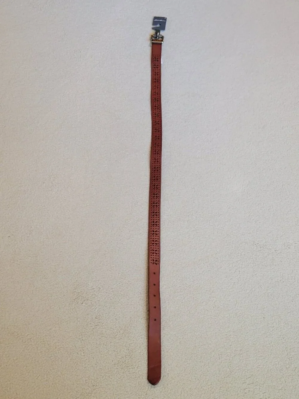 Eddie Bauer Elysian Leather Belt, Size S